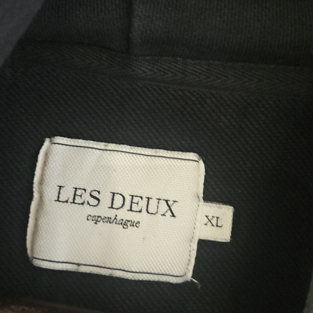Les Deux Black Hoodie for Men - Picture 3 of 7